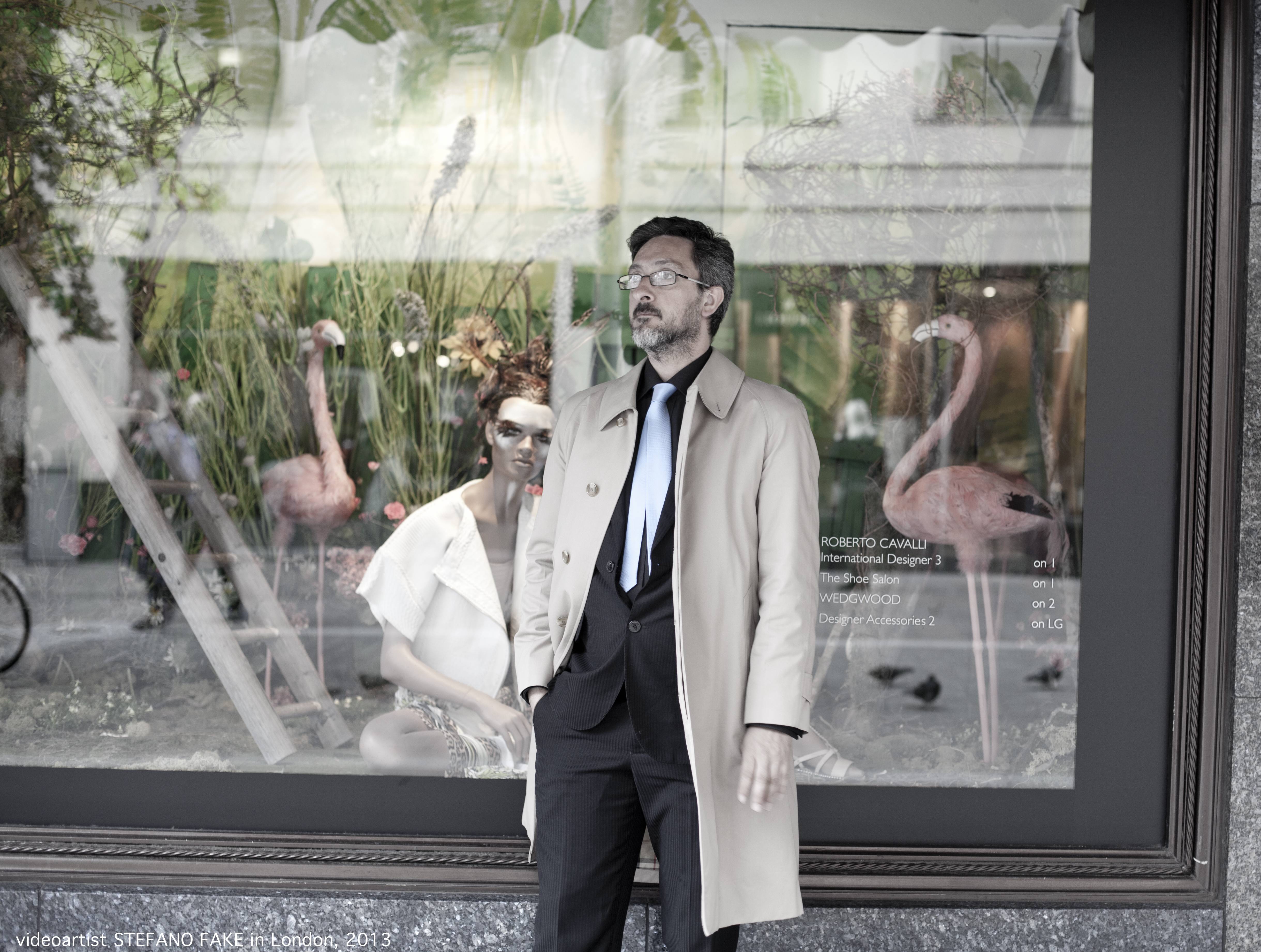italian videoartist STEFANO FAKE  LONDON 2013