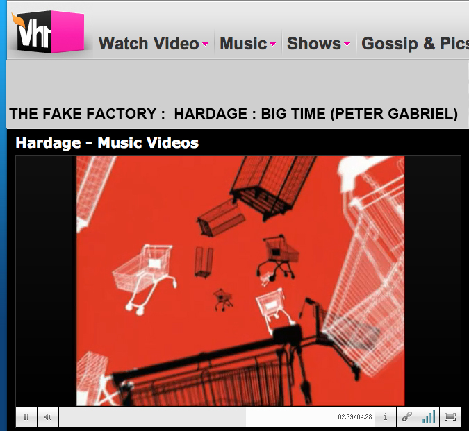 BIG TIME PETER GABRIEL HARDAGE