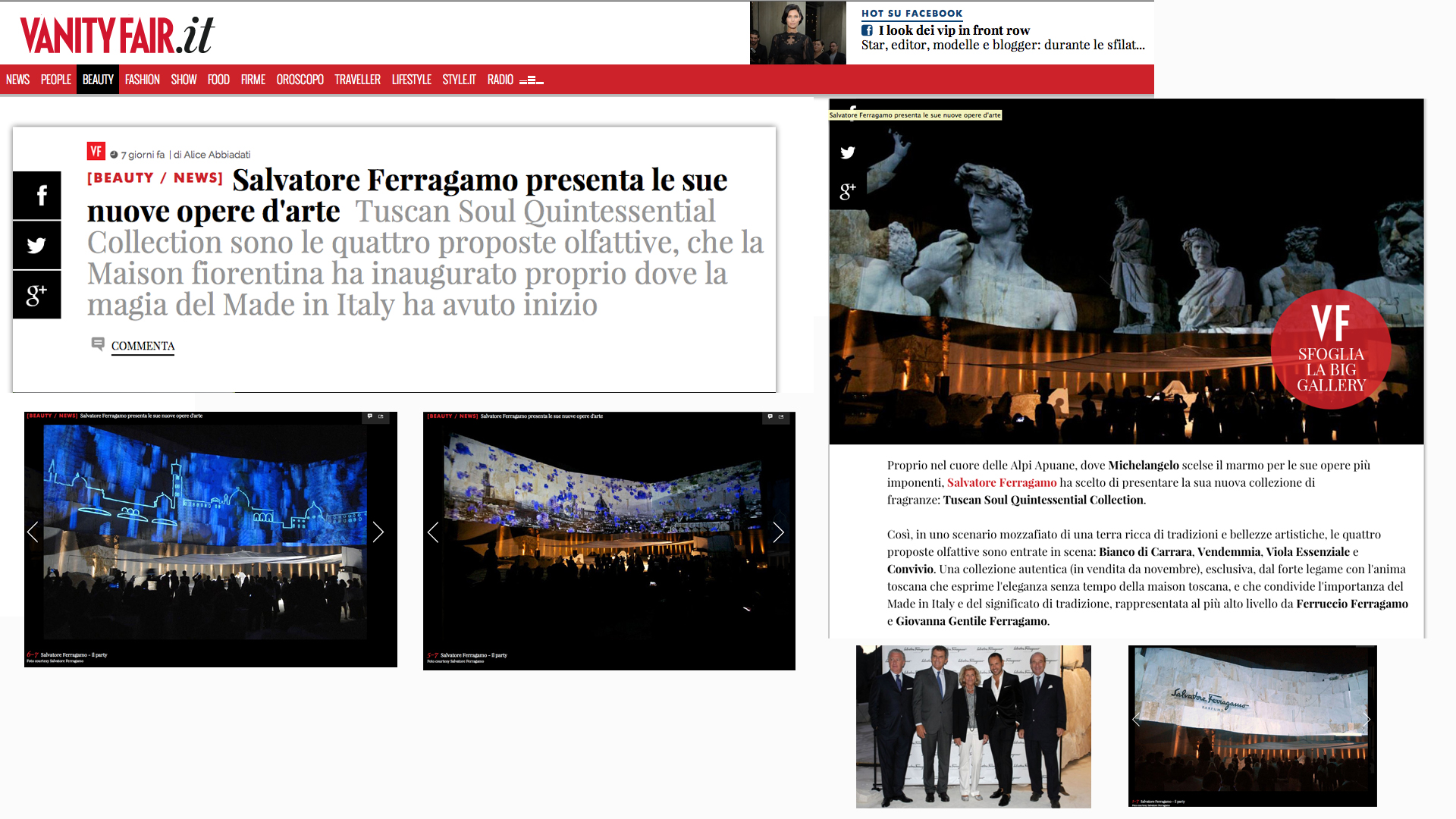 FERRAGAMO TUSCAN SOUL BIANCO DI CARRARA #18