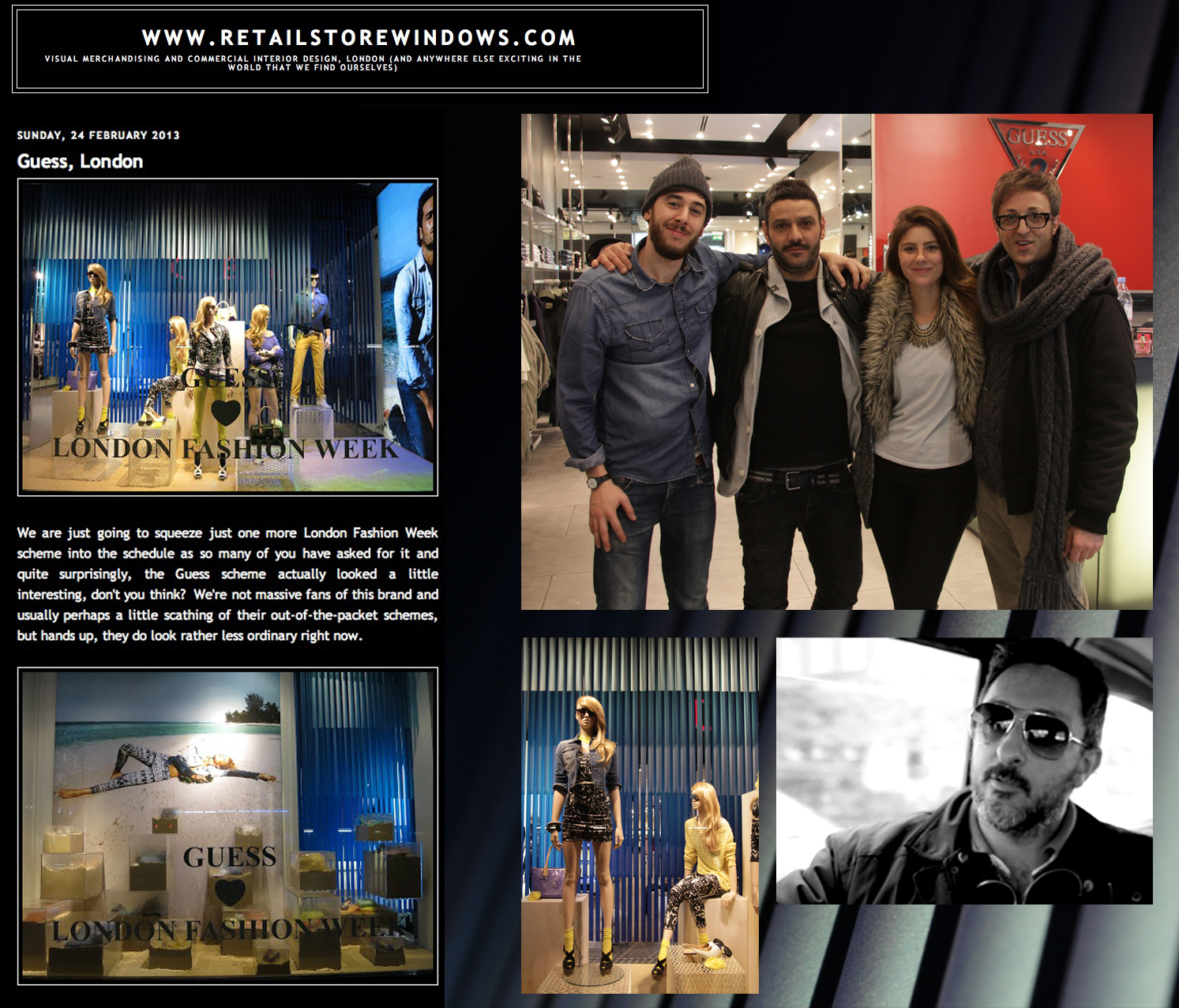 GUESS - RETAIL STORE WINDOWS 2013