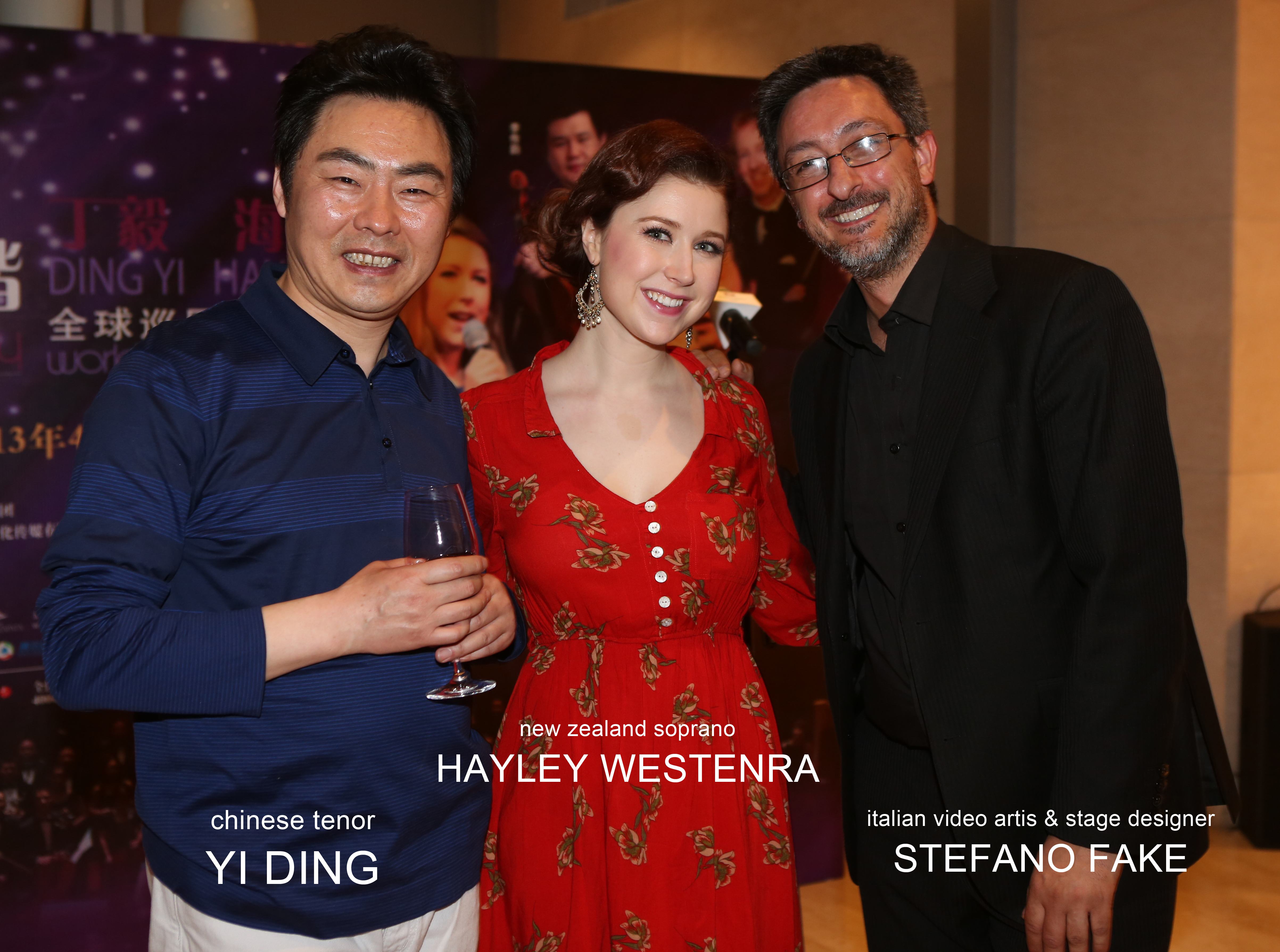 STEFANO FAKE HAYLEY WESTENRA YI DING