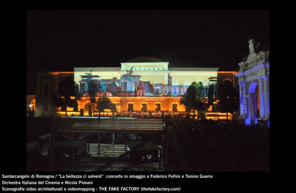 the fake factory videomapping concerto santarcangelo Federico Fellini Tonino Guerra_00004