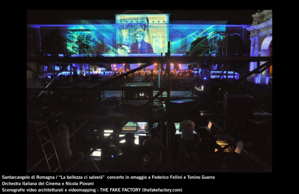 the fake factory videomapping concerto santarcangelo Federico Fellini Tonino Guerra_00034