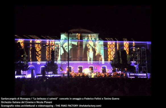 the fake factory videomapping concerto santarcangelo Federico Fellini Tonino Guerra_00041