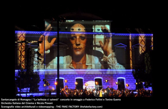 the fake factory videomapping concerto santarcangelo Federico Fellini Tonino Guerra_00042