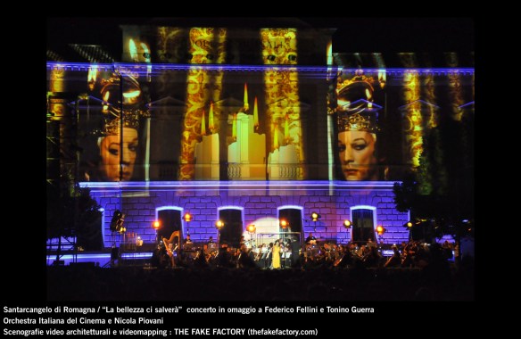the fake factory videomapping concerto santarcangelo Federico Fellini Tonino Guerra_00044
