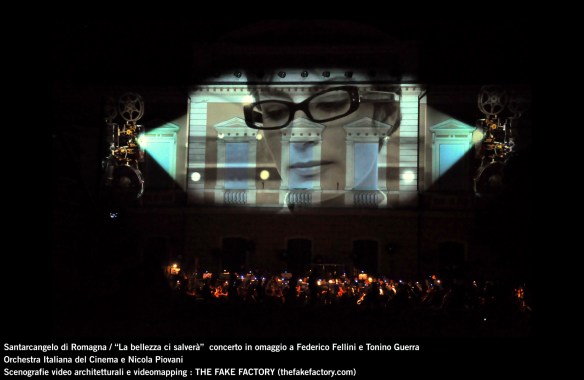 the fake factory videomapping concerto santarcangelo Federico Fellini Tonino Guerra_00053