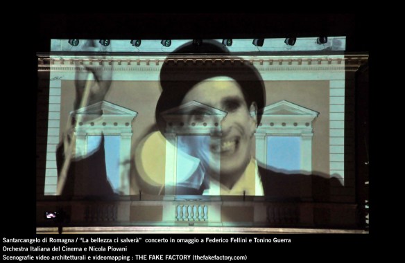 the fake factory videomapping concerto santarcangelo Federico Fellini Tonino Guerra_00057