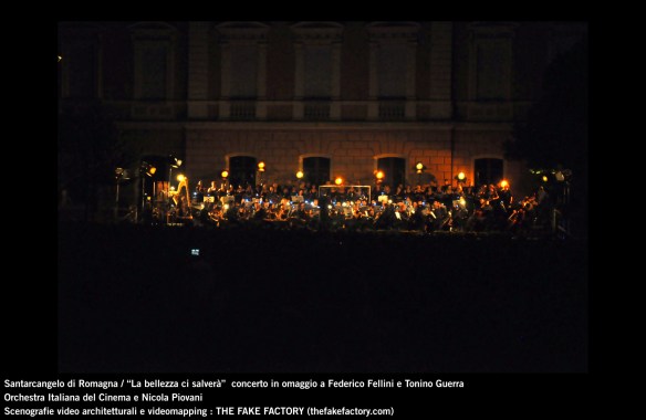 the fake factory videomapping concerto santarcangelo Federico Fellini Tonino Guerra_00059