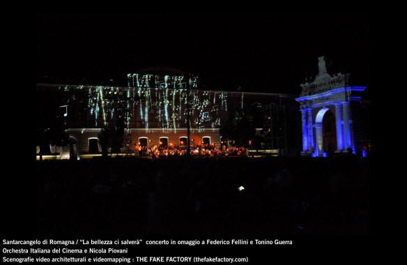 the fake factory videomapping concerto santarcangelo Federico Fellini Tonino Guerra_00063