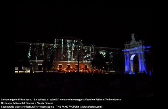 the fake factory videomapping concerto santarcangelo Federico Fellini Tonino Guerra_00064