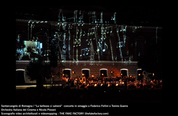 the fake factory videomapping concerto santarcangelo Federico Fellini Tonino Guerra_00066