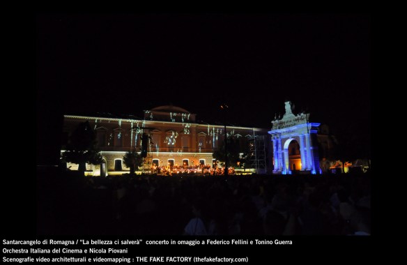 the fake factory videomapping concerto santarcangelo Federico Fellini Tonino Guerra_00069