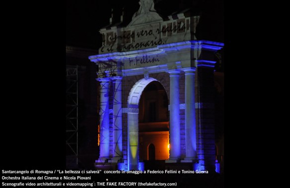 the fake factory videomapping concerto santarcangelo Federico Fellini Tonino Guerra_00070