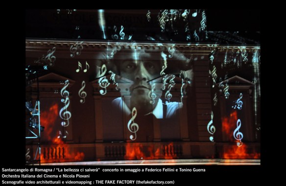 the fake factory videomapping concerto santarcangelo Federico Fellini Tonino Guerra_00073