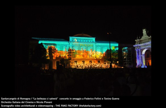 the fake factory videomapping concerto santarcangelo Federico Fellini Tonino Guerra_00076