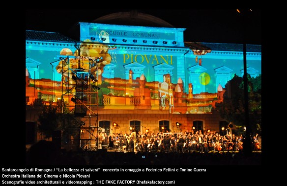 the fake factory videomapping concerto santarcangelo Federico Fellini Tonino Guerra_00078