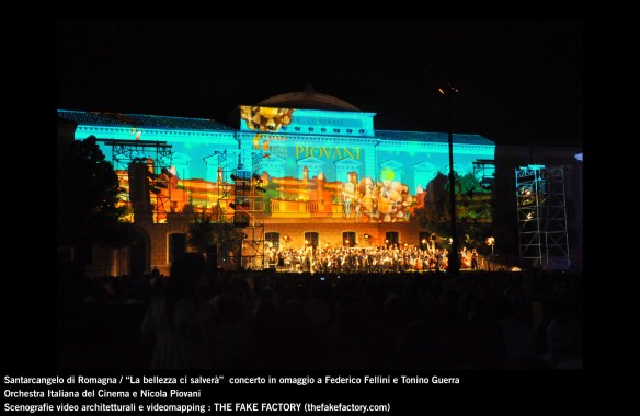 the fake factory videomapping concerto santarcangelo Federico Fellini Tonino Guerra_00079