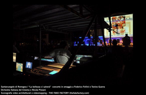 the fake factory videomapping concerto santarcangelo Federico Fellini Tonino Guerra_00086