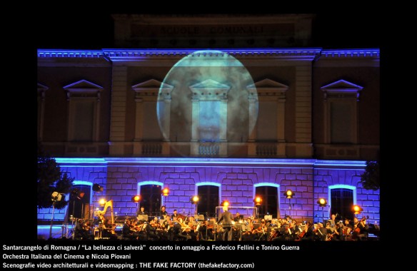 the fake factory videomapping concerto santarcangelo Federico Fellini Tonino Guerra_00094
