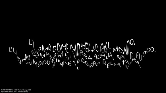 TRAME UNIVERSALI - DIGITAL LETTERING STEFANO FAKE - THE FAKE FACTORY_1527