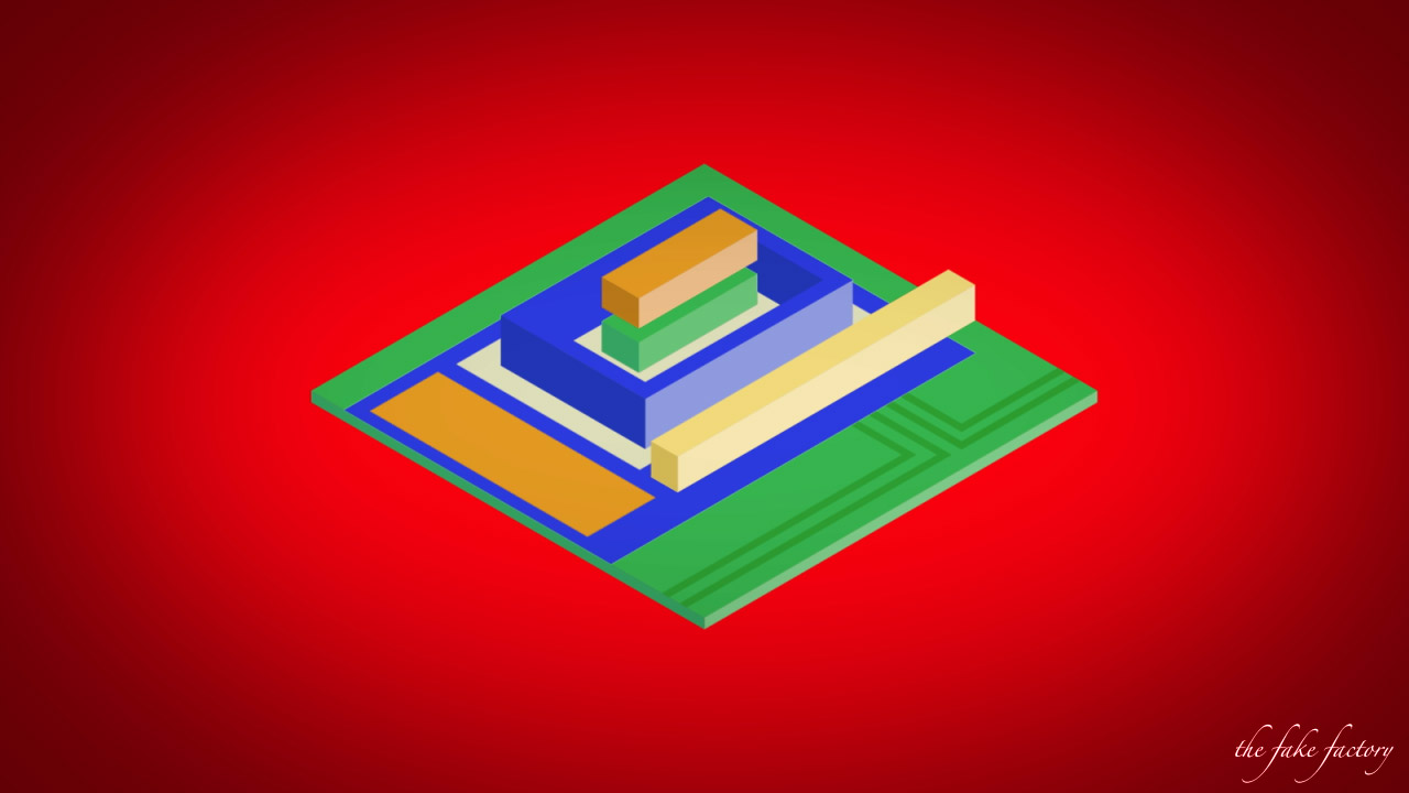 THE FAKE FACTORY MUTANT ARCHITECTURE digital print_01836