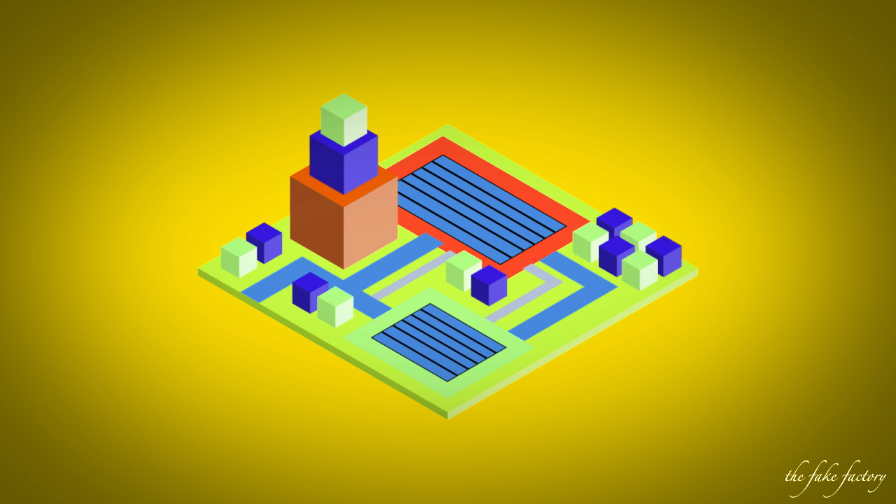 THE FAKE FACTORY MUTANT ARCHITECTURE digital print_04637