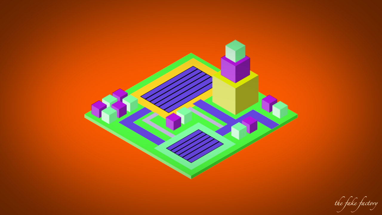 THE FAKE FACTORY MUTANT ARCHITECTURE digital print_06400