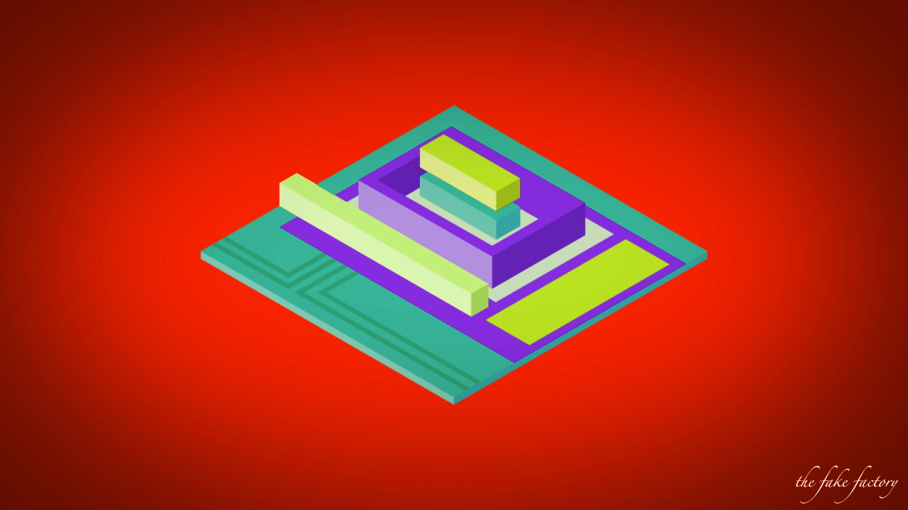 THE FAKE FACTORY MUTANT ARCHITECTURE digital print_07287