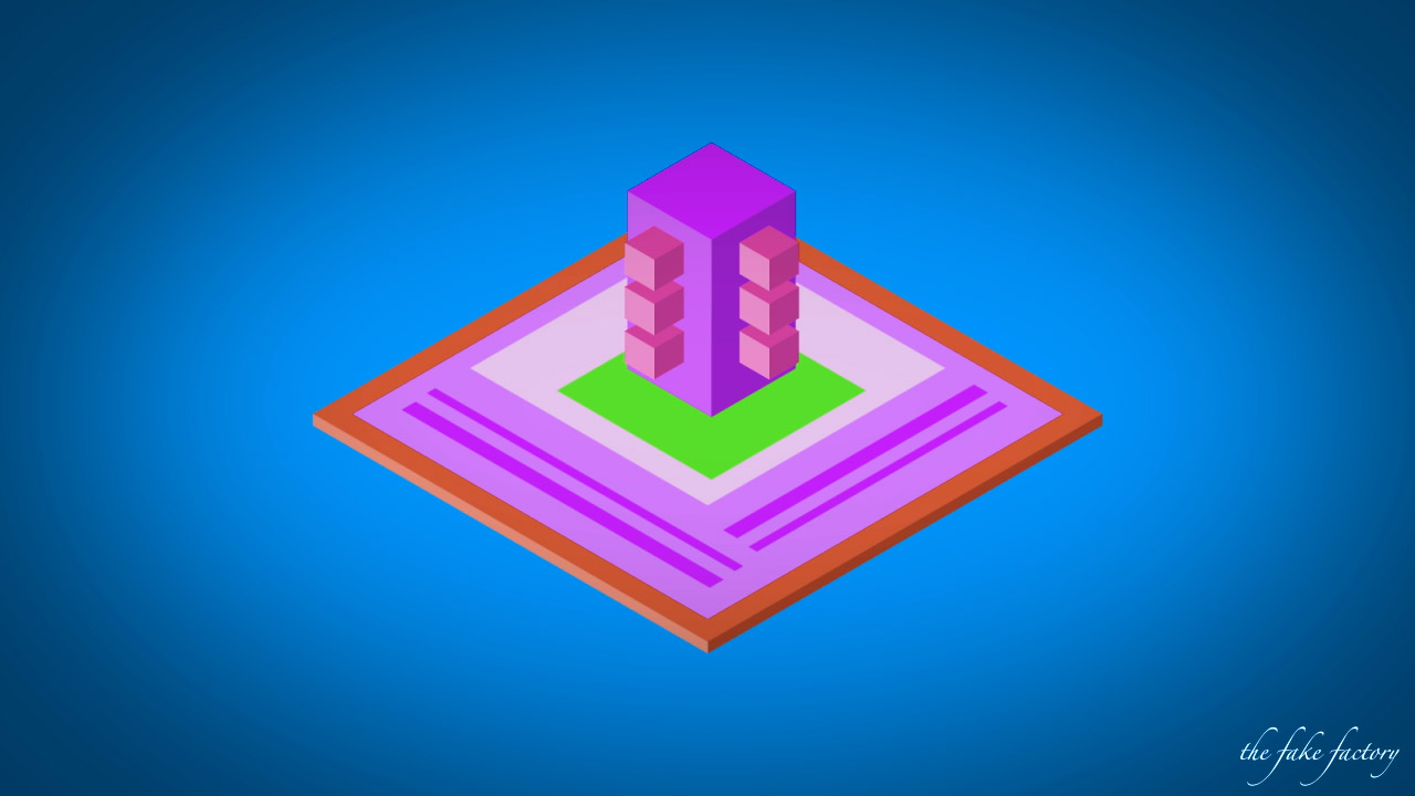 THE FAKE FACTORY MUTANT ARCHITECTURE digital print_09014