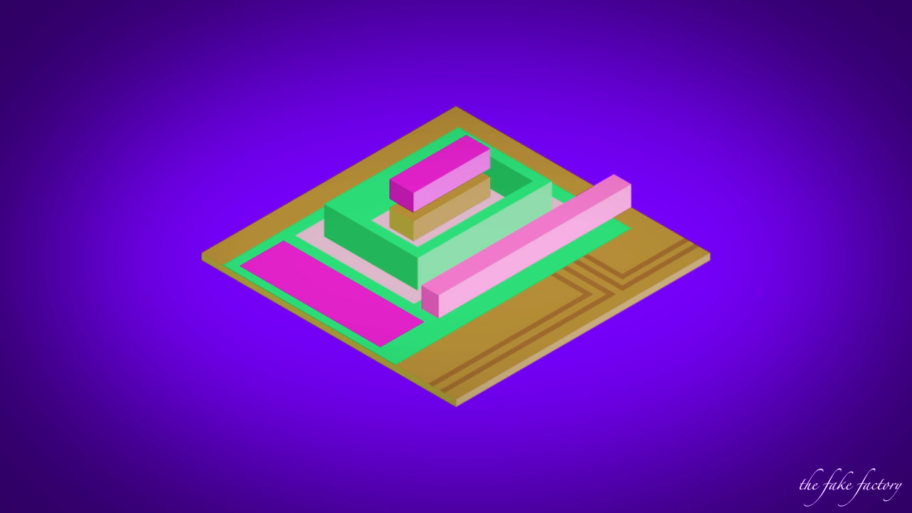 THE FAKE FACTORY MUTANT ARCHITECTURE digital print_09177