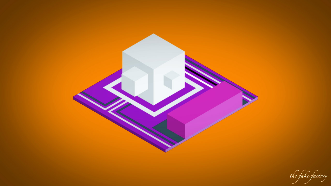 THE FAKE FACTORY MUTANT ARCHITECTURE digital print_09496