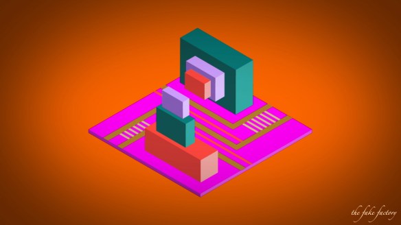 THE FAKE FACTORY MUTANT ARCHITECTURE digital print_10395