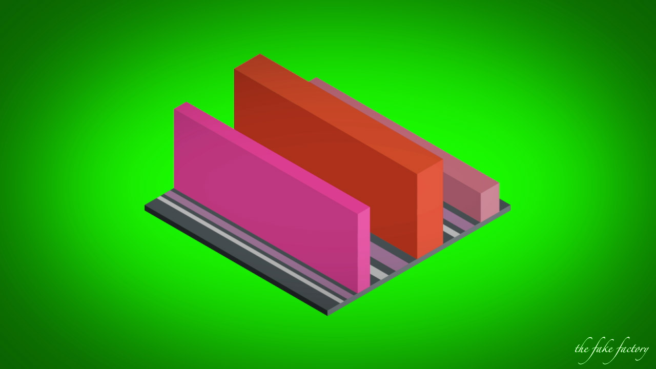 THE FAKE FACTORY MUTANT ARCHITECTURE digital print_10625