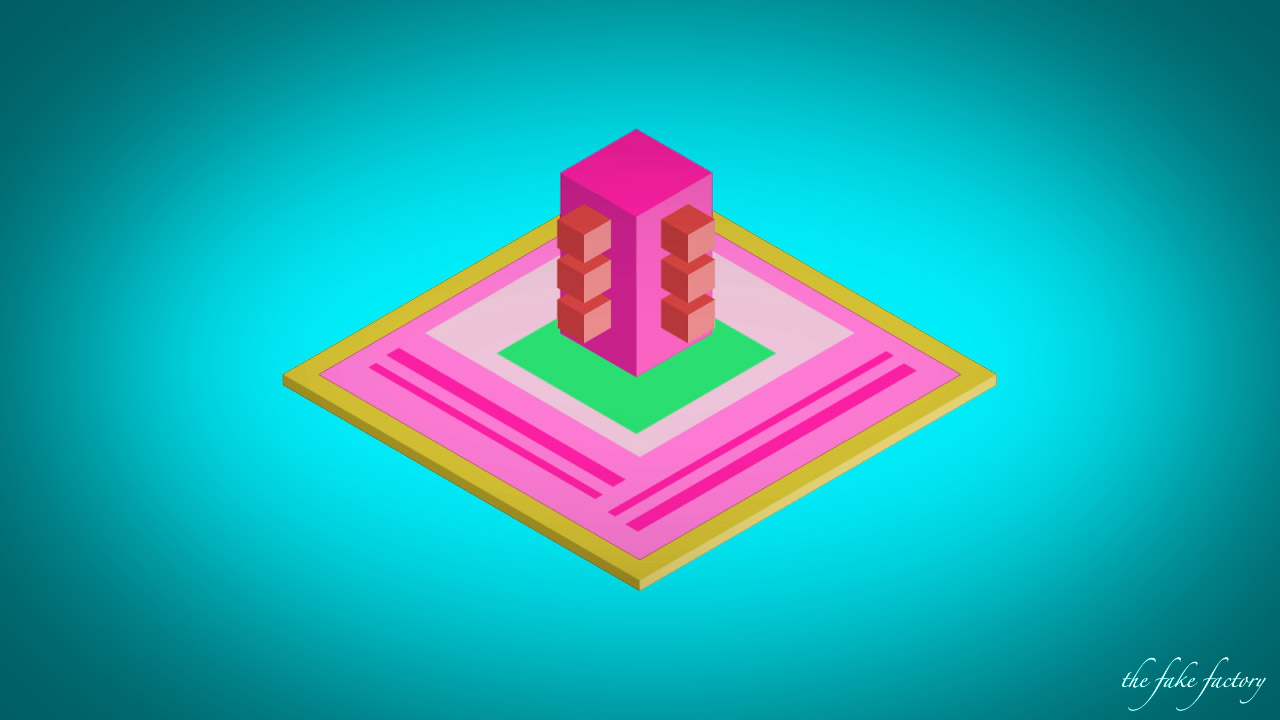 THE FAKE FACTORY MUTANT ARCHITECTURE digital print_10802