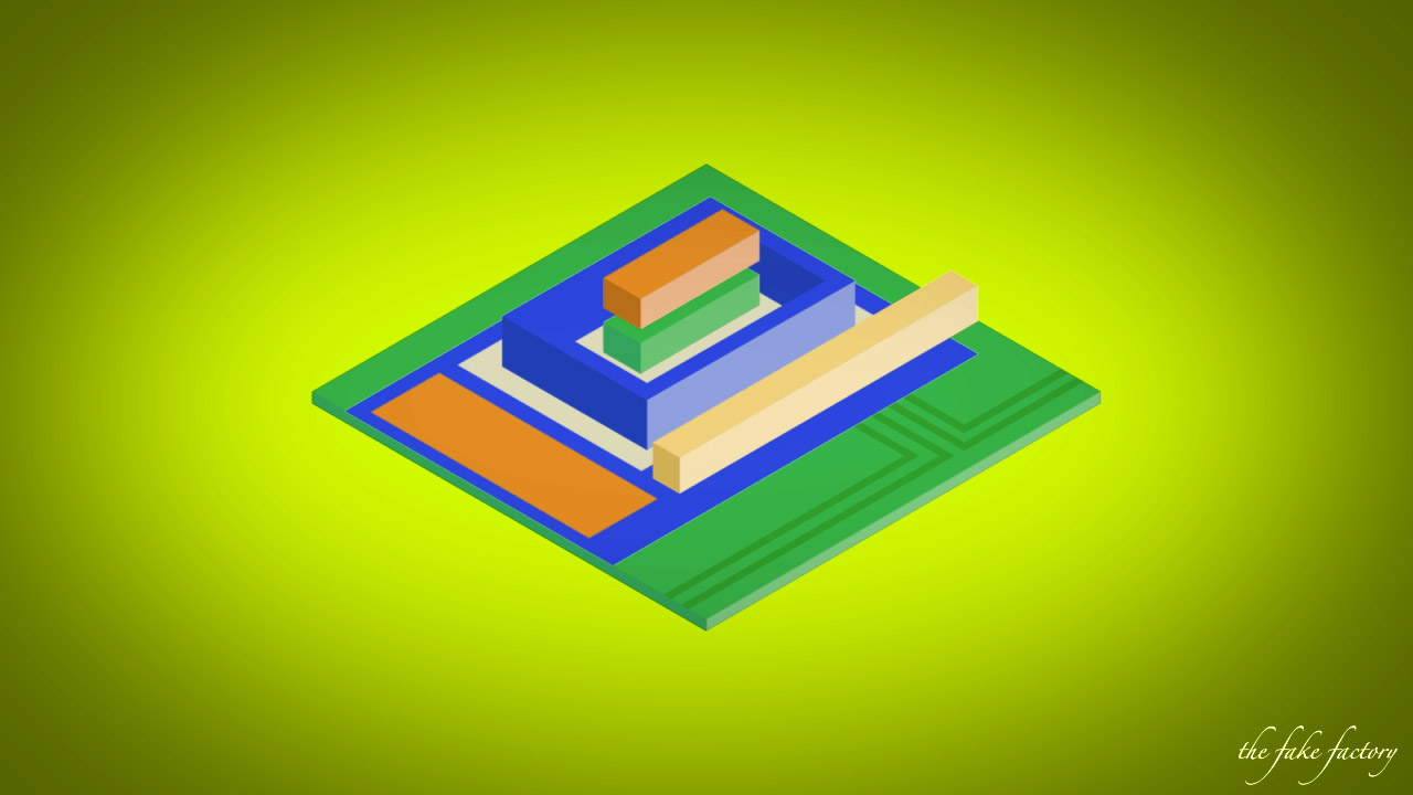 THE FAKE FACTORY MUTANT ARCHITECTURE digital print_11019