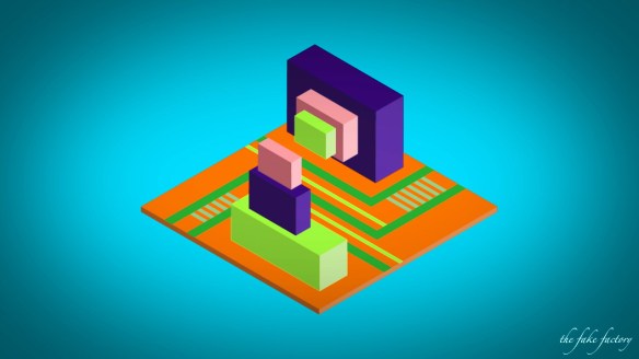 THE FAKE FACTORY MUTANT ARCHITECTURE digital print_12243