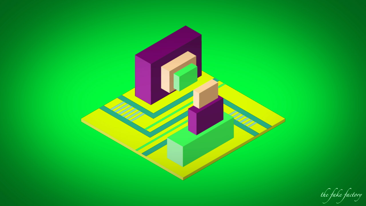 THE FAKE FACTORY MUTANT ARCHITECTURE digital print_13949