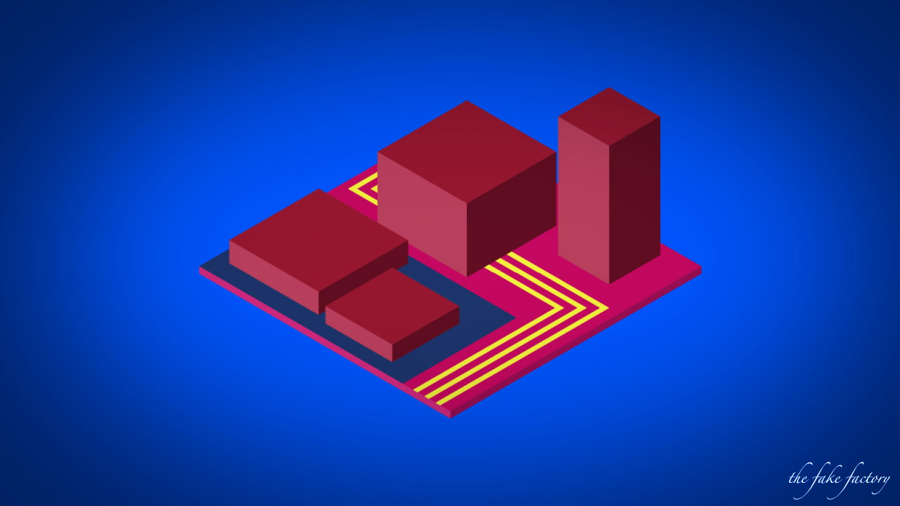 THE FAKE FACTORY MUTANT ARCHITECTURE digital print_17778