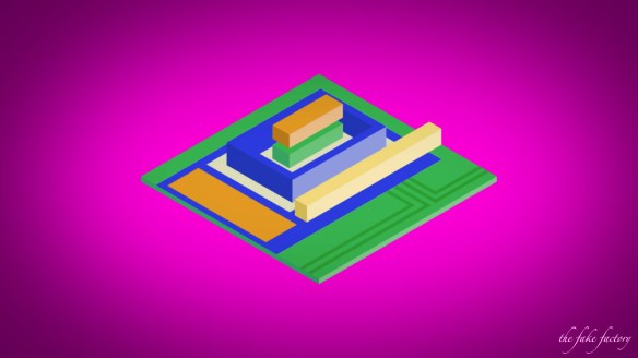 THE FAKE FACTORY MUTANT ARCHITECTURE digital print_18869