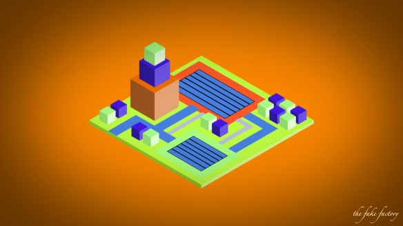 THE FAKE FACTORY MUTANT ARCHITECTURE digital print_19946