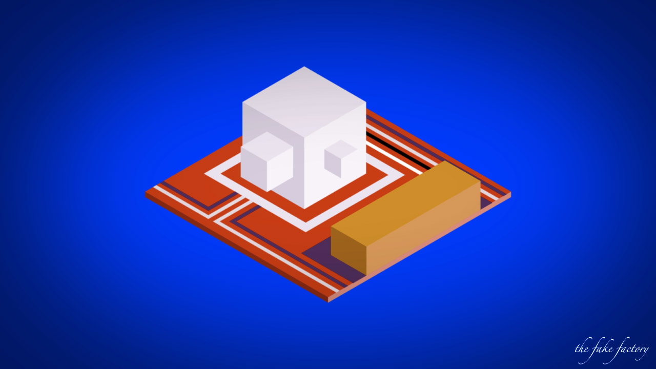 THE FAKE FACTORY MUTANT ARCHITECTURE digital print_20417