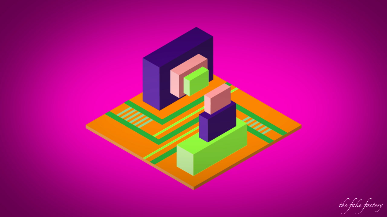 THE FAKE FACTORY MUTANT ARCHITECTURE digital print_20630