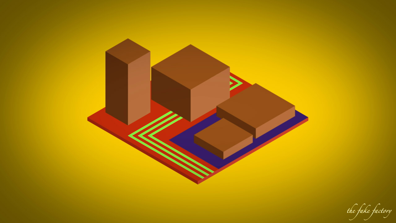 THE FAKE FACTORY MUTANT ARCHITECTURE digital print_20862