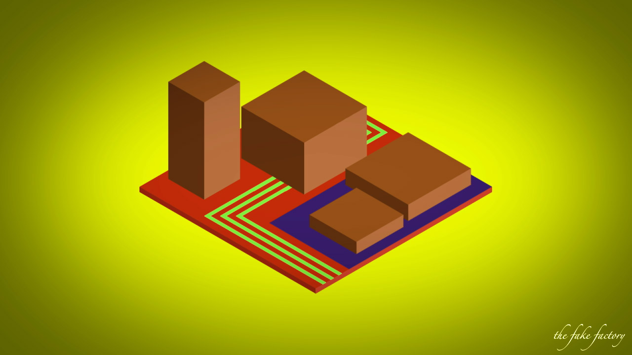 THE FAKE FACTORY MUTANT ARCHITECTURE digital print_20897