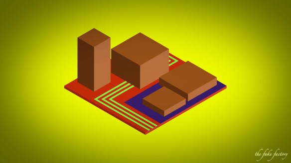 THE FAKE FACTORY MUTANT ARCHITECTURE digital print_20897