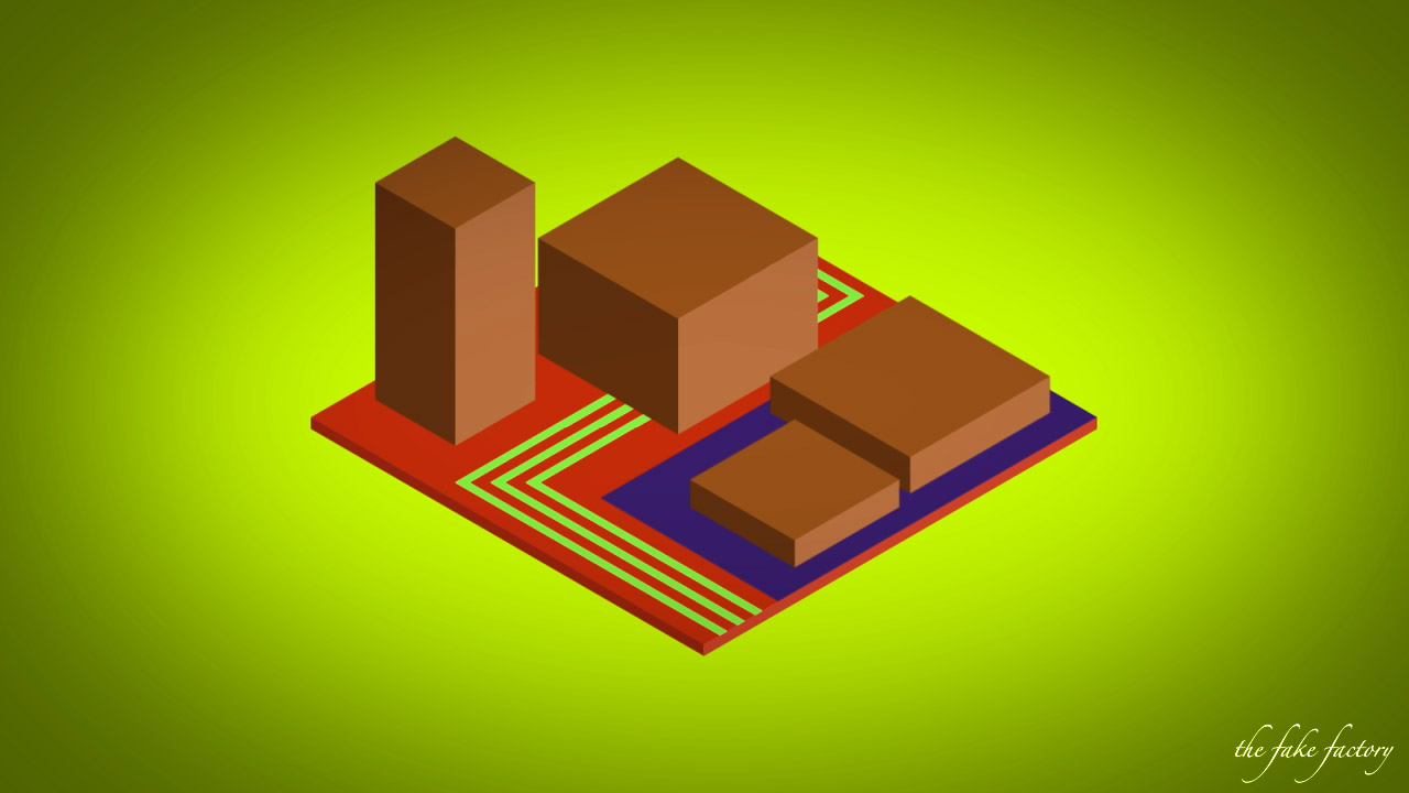 THE FAKE FACTORY MUTANT ARCHITECTURE digital print_20918