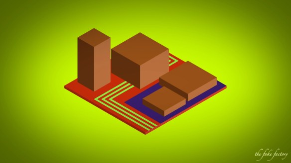 THE FAKE FACTORY MUTANT ARCHITECTURE digital print_20918