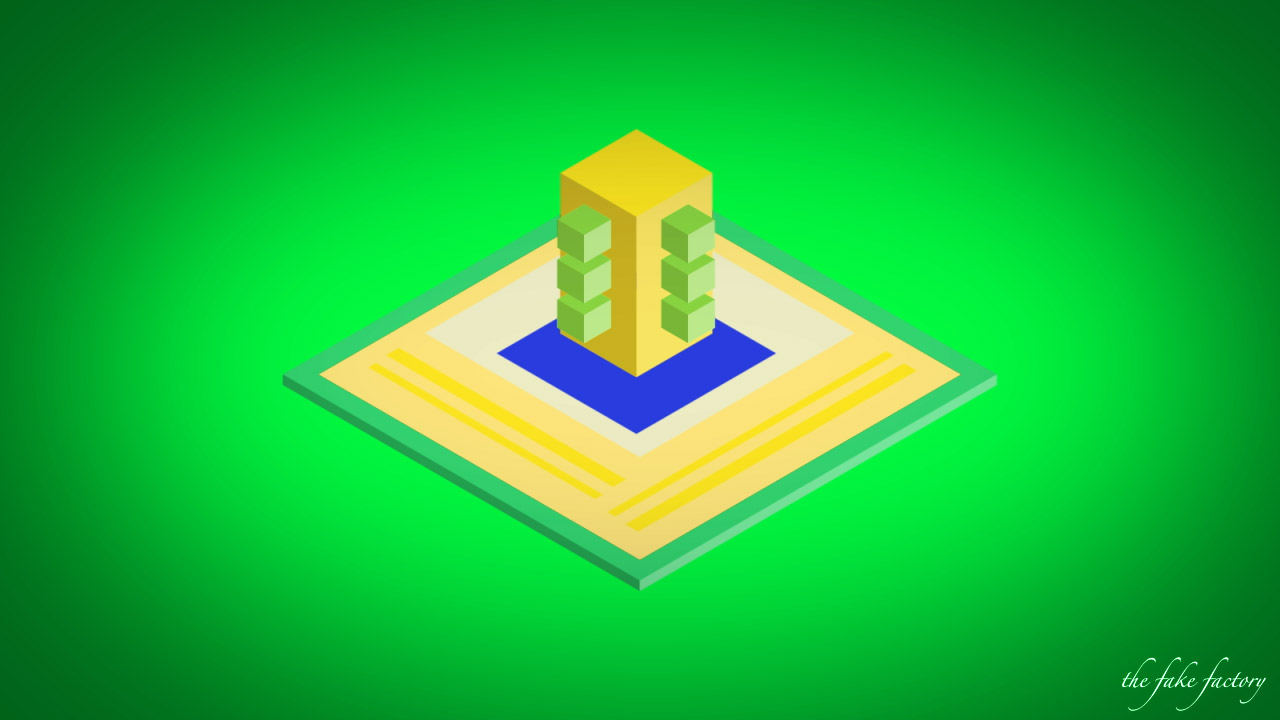 THE FAKE FACTORY MUTANT ARCHITECTURE digital print_21947