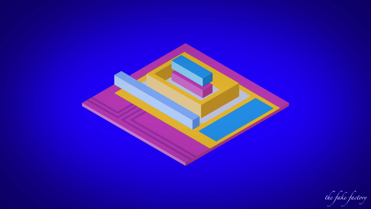 THE FAKE FACTORY MUTANT ARCHITECTURE digital print_22219